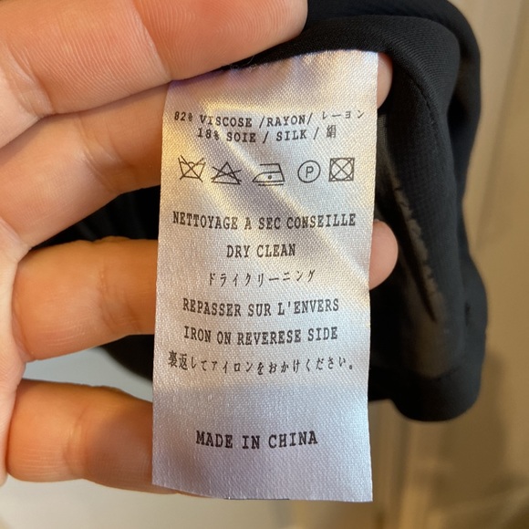 Long sleeve semi-sheer mini dress - Picture 7 of 8